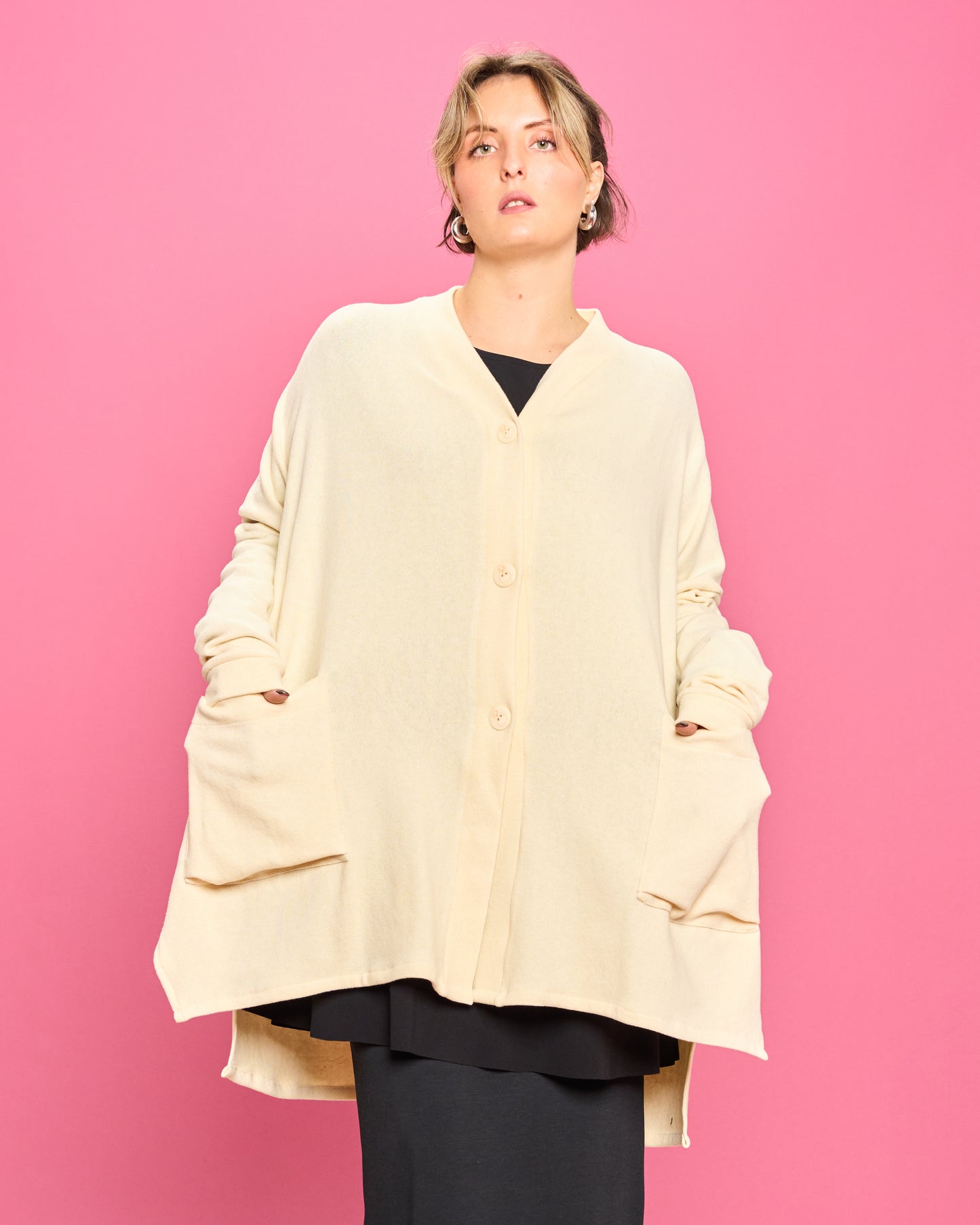 Maxi Cardigan in Caldo Cotone