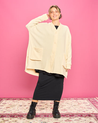 Maxi Cardigan in Caldo Cotone