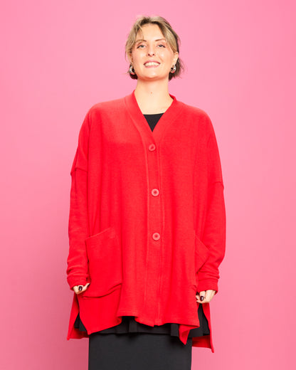 Maxi Cardigan in Caldo Cotone