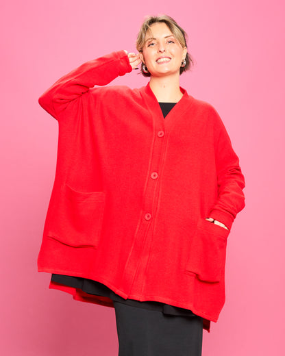 Maxi Cardigan in Caldo Cotone