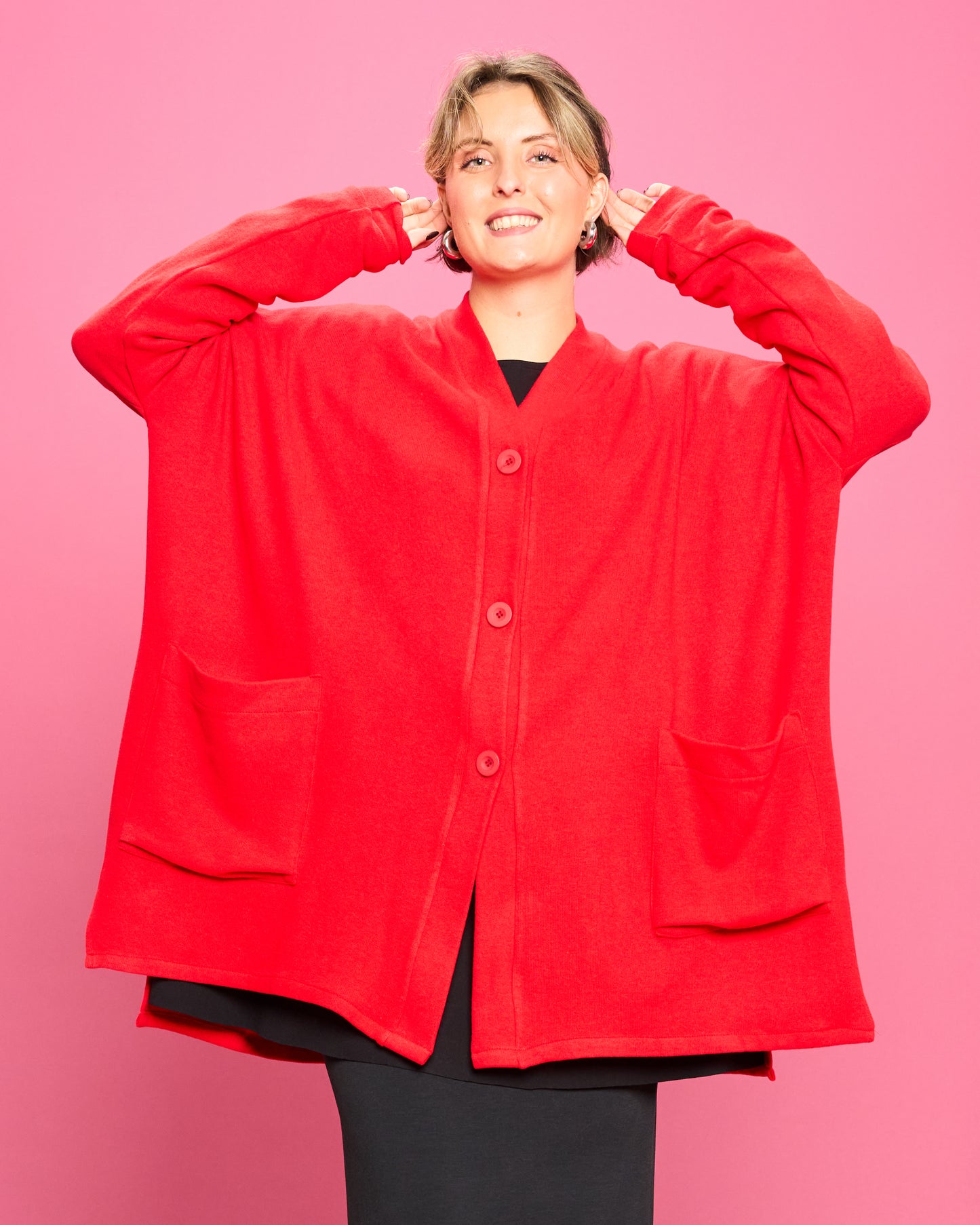 Maxi Cardigan in Caldo Cotone