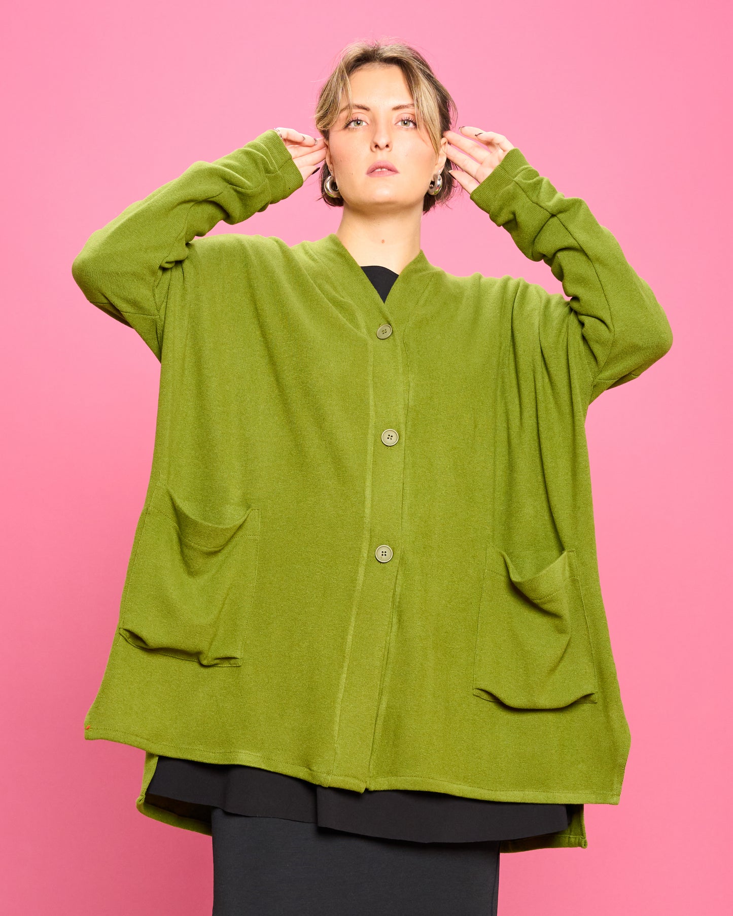 Maxi Cardigan in Caldo Cotone