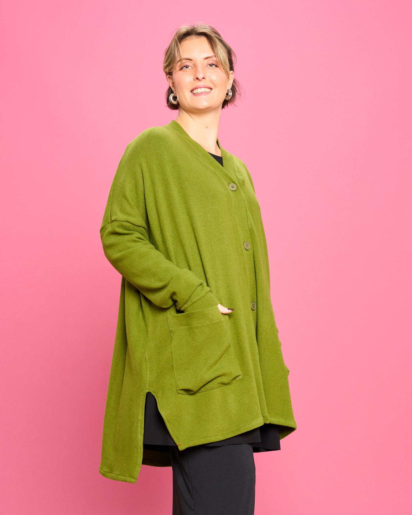 Maxi Cardigan in Caldo Cotone