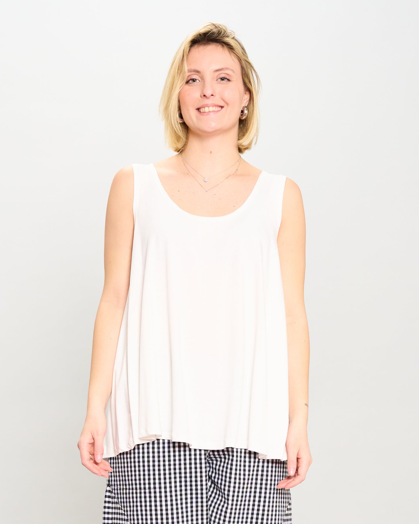 Viscose Flared Top