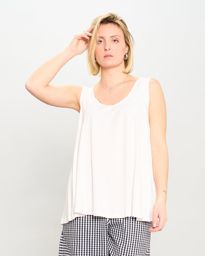 Viscose Flared Top