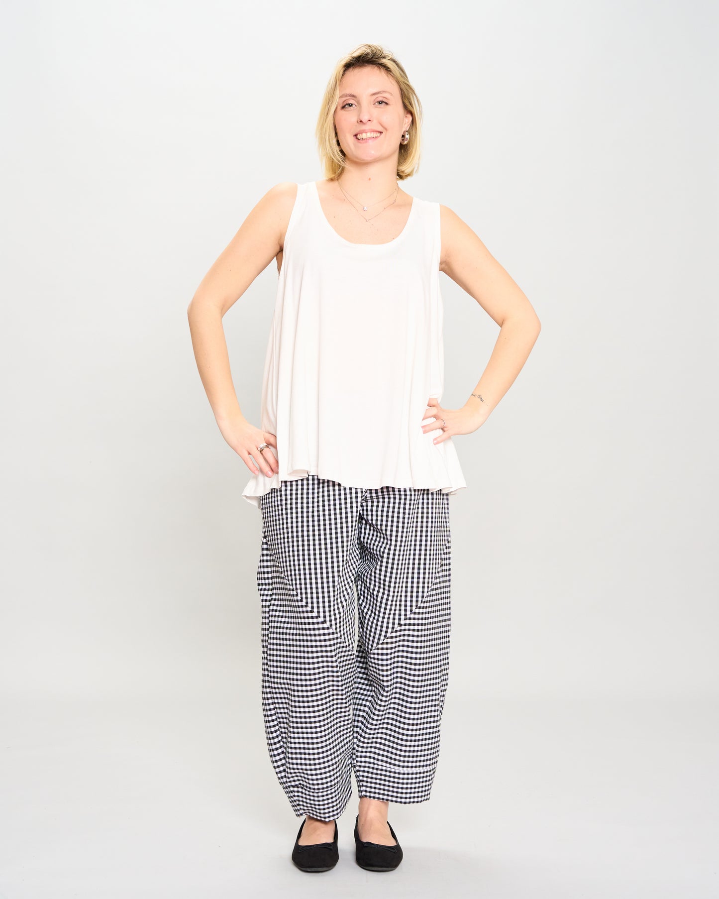 Viscose Flared Top