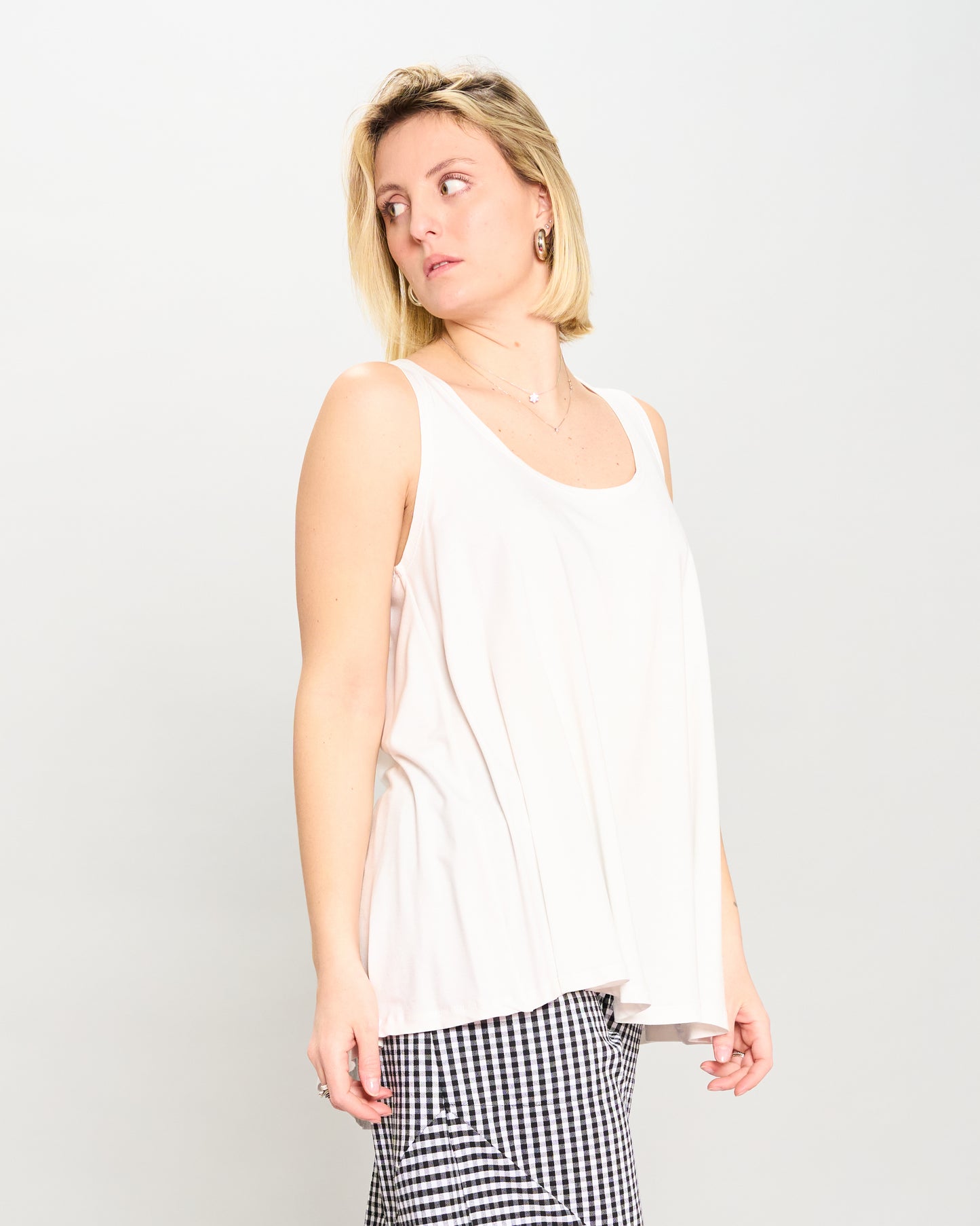 Viscose Flared Top