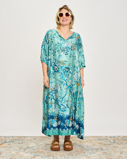 Trapeze Print Dress
