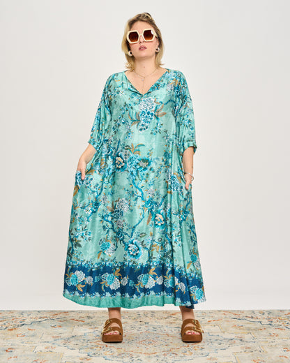 Trapeze Print Dress