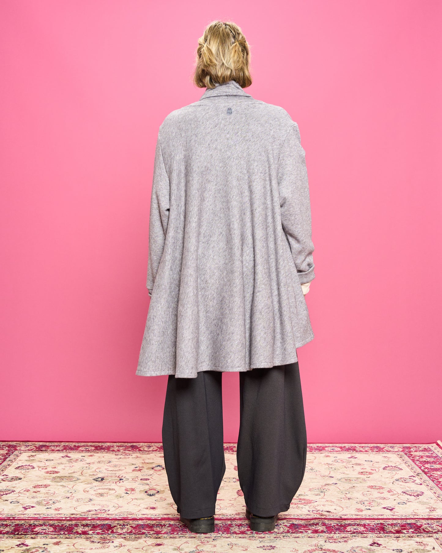 Cardigan in Maglieria Melange