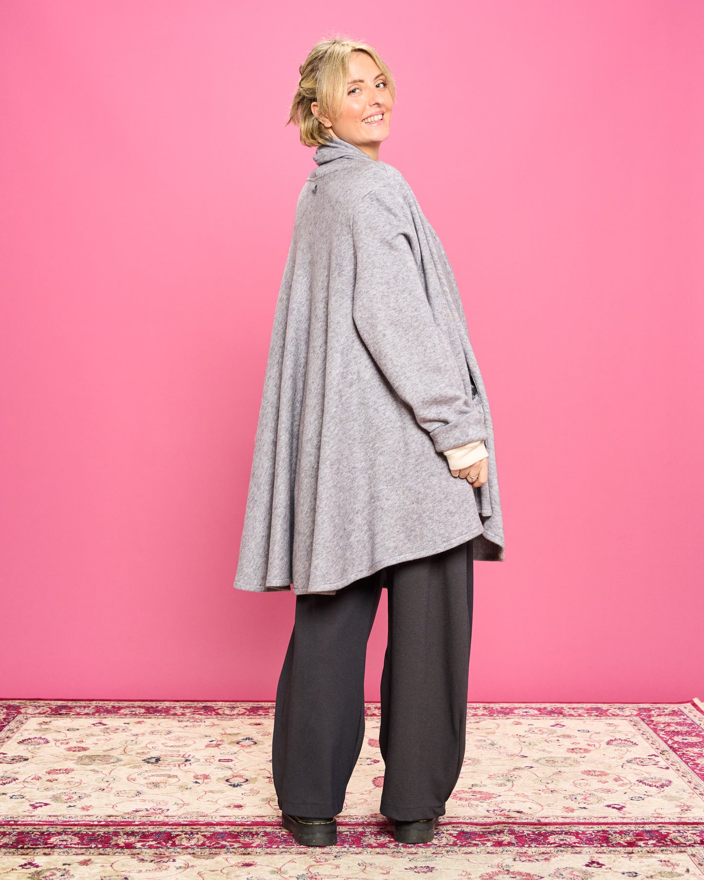 Cardigan in Maglieria Melange