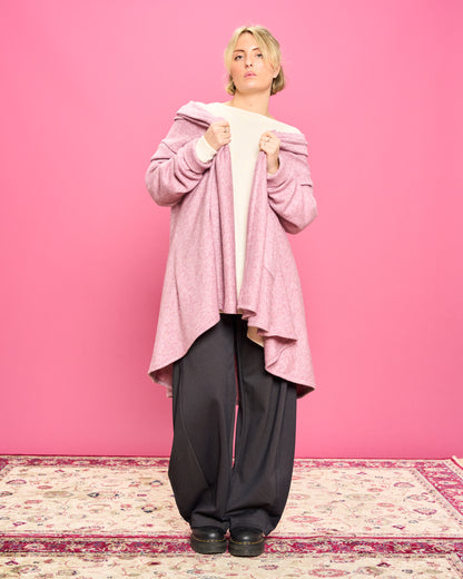 Cardigan in Maglieria Melange