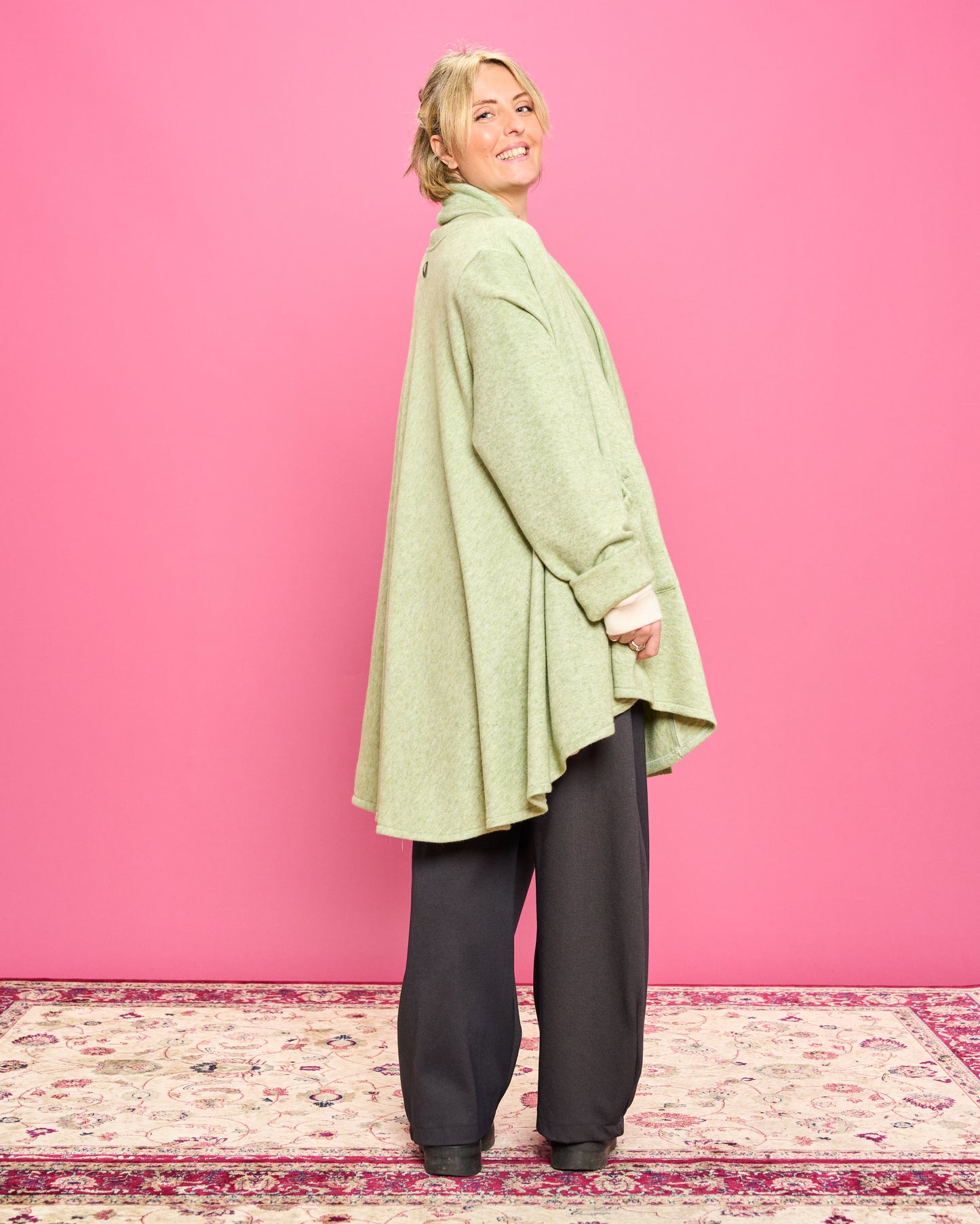 Cardigan in Maglieria Melange