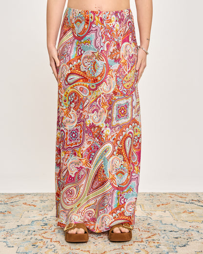 Gonna Svasata in Viscosa Fantasia