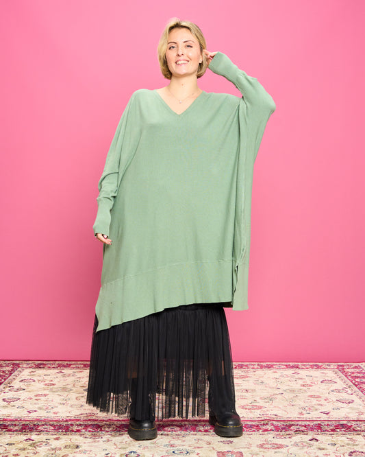 Maglieria Over Scollo a V