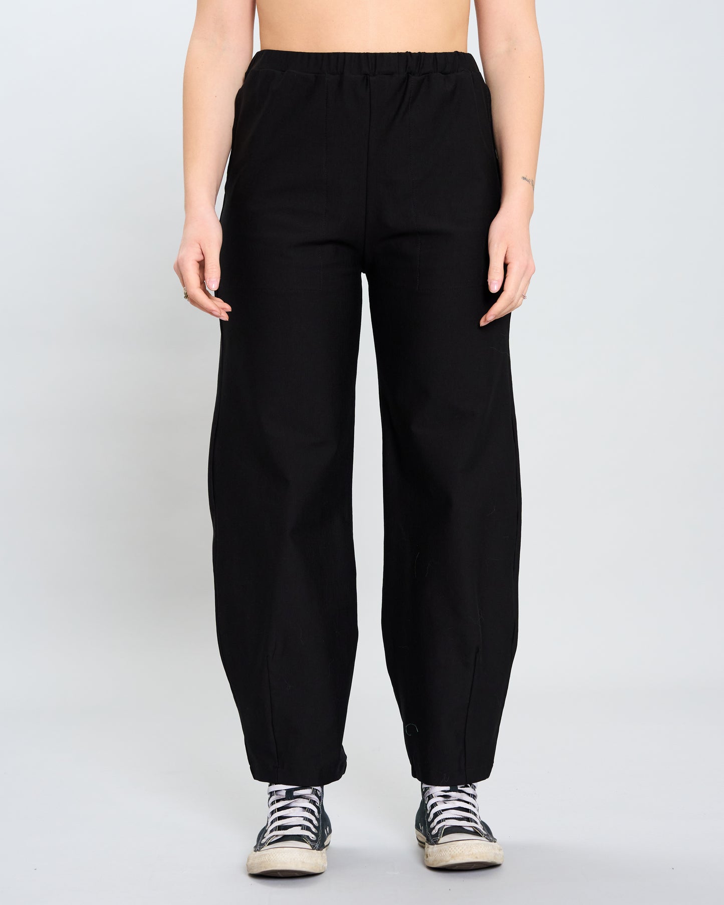 Comfortable Trousers with Pleats
