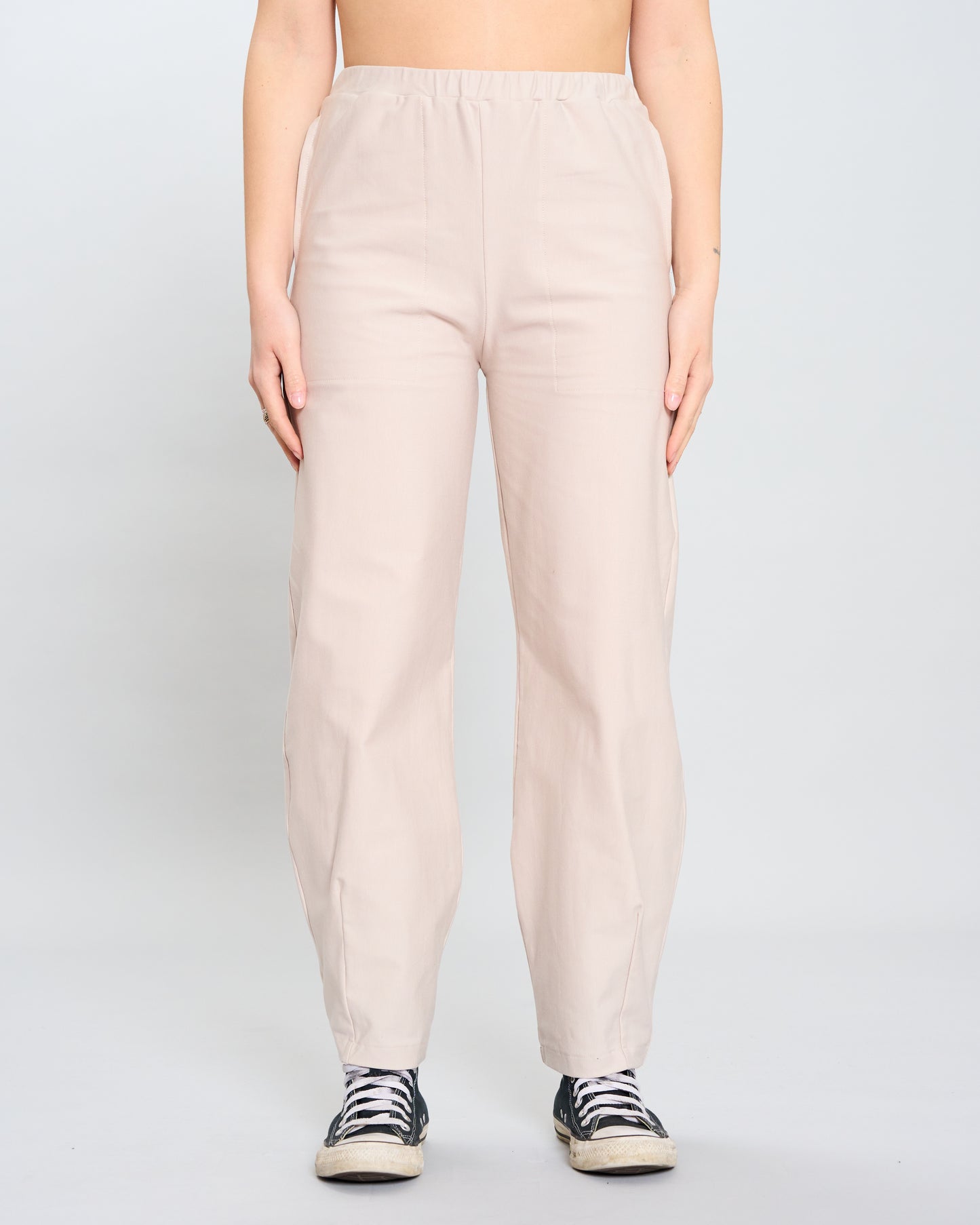 Comfortable Trousers with Pleats