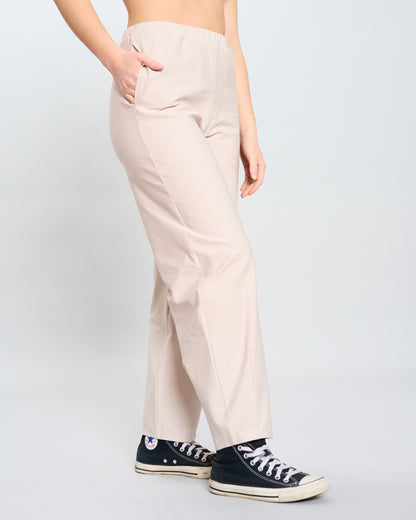 Comfortable Trousers with Pleats