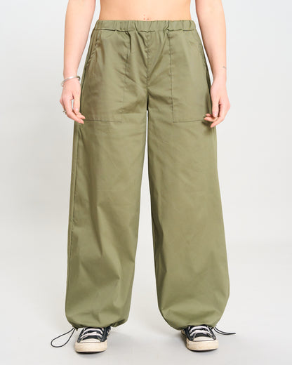 Baggy Pants with Adjustable Drawstring