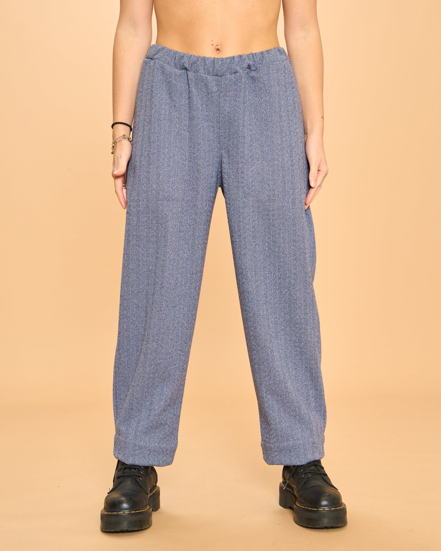 Pantalone Tessuto Spigato