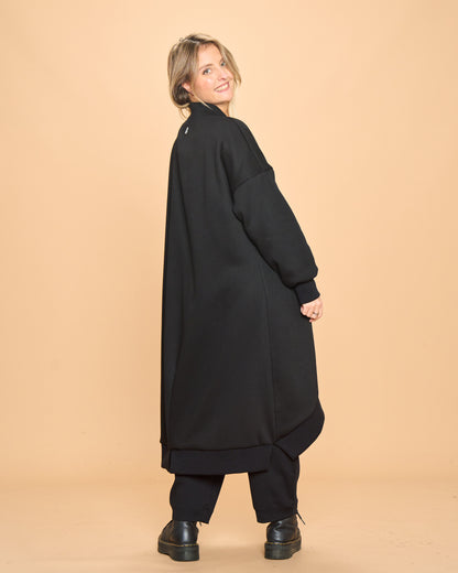 Cappotto di Felpa con Costina