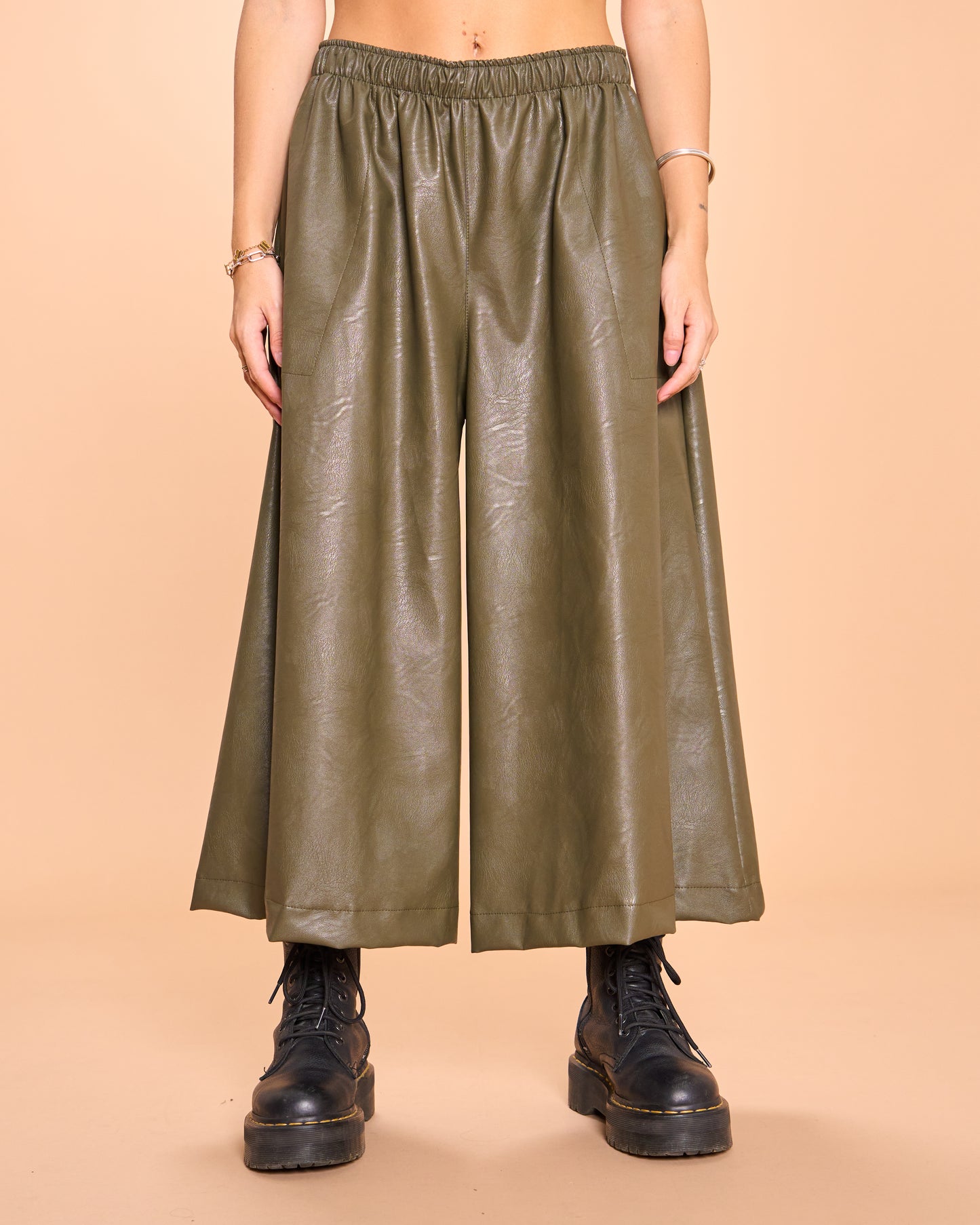 Pantalone in Ecopelle