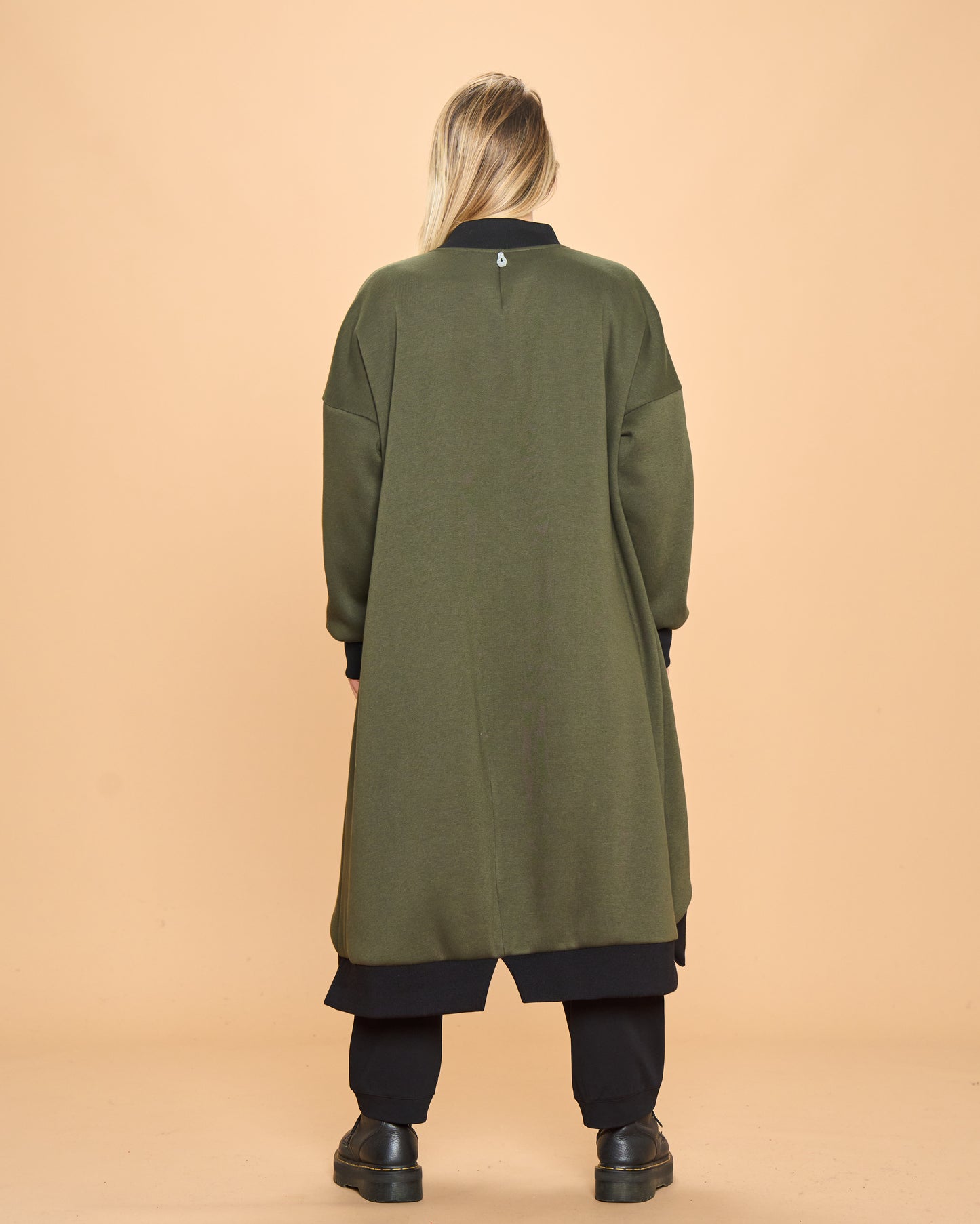 Cappotto di Felpa con Costina