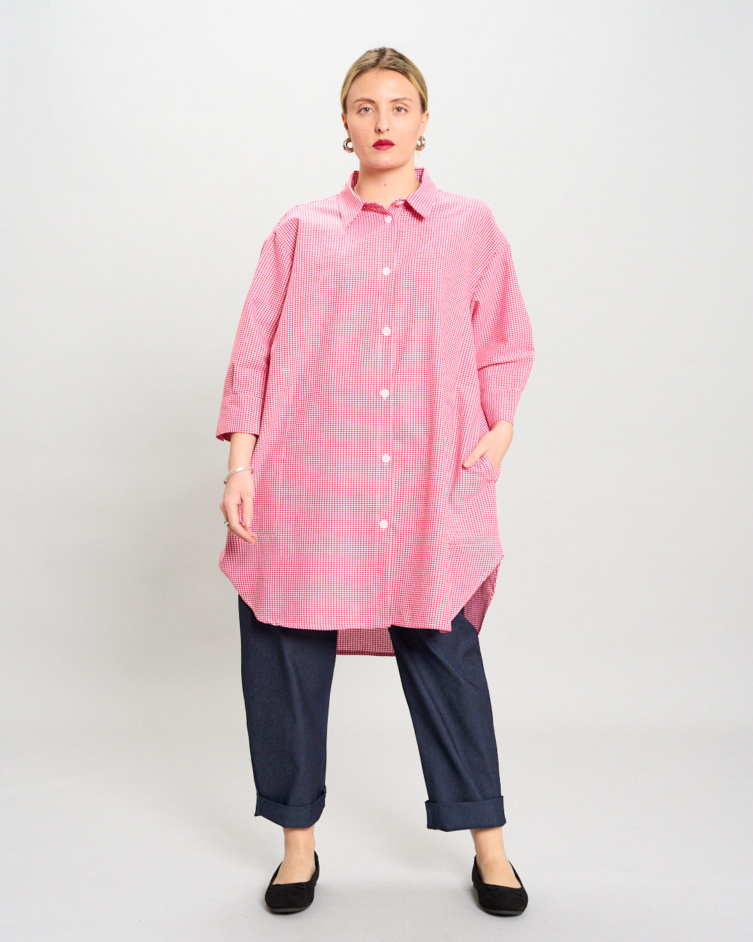 Camicia Over Quadretti