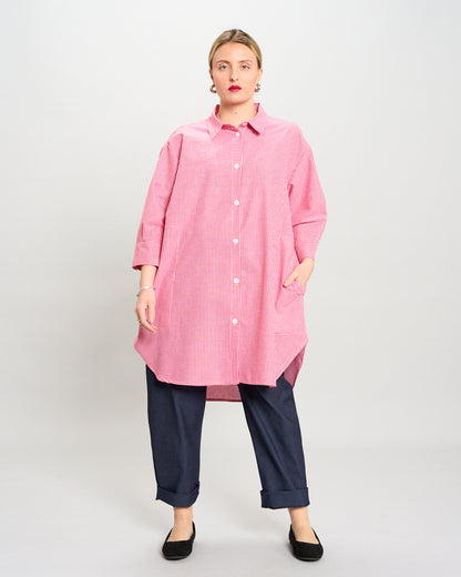 Camicia Over Quadretti