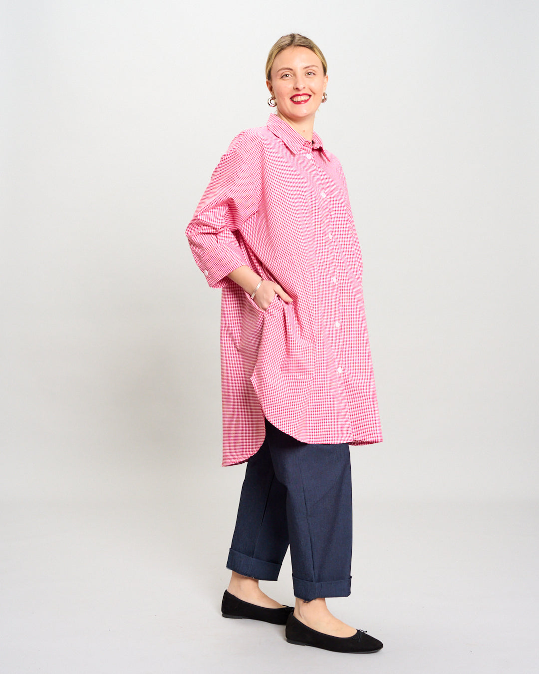 Camicia Over Quadretti