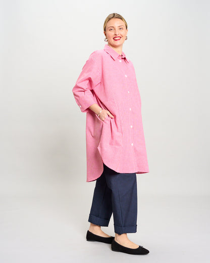 Camicia Over Quadretti